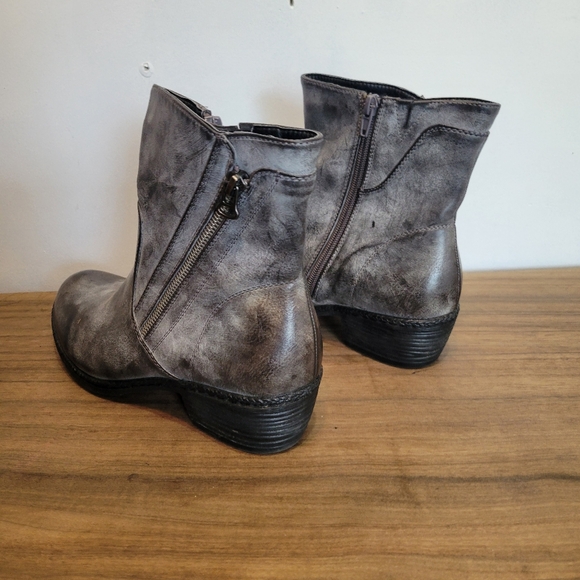 Taxi 9.5 grey/ black boots - Picture 5 of 10